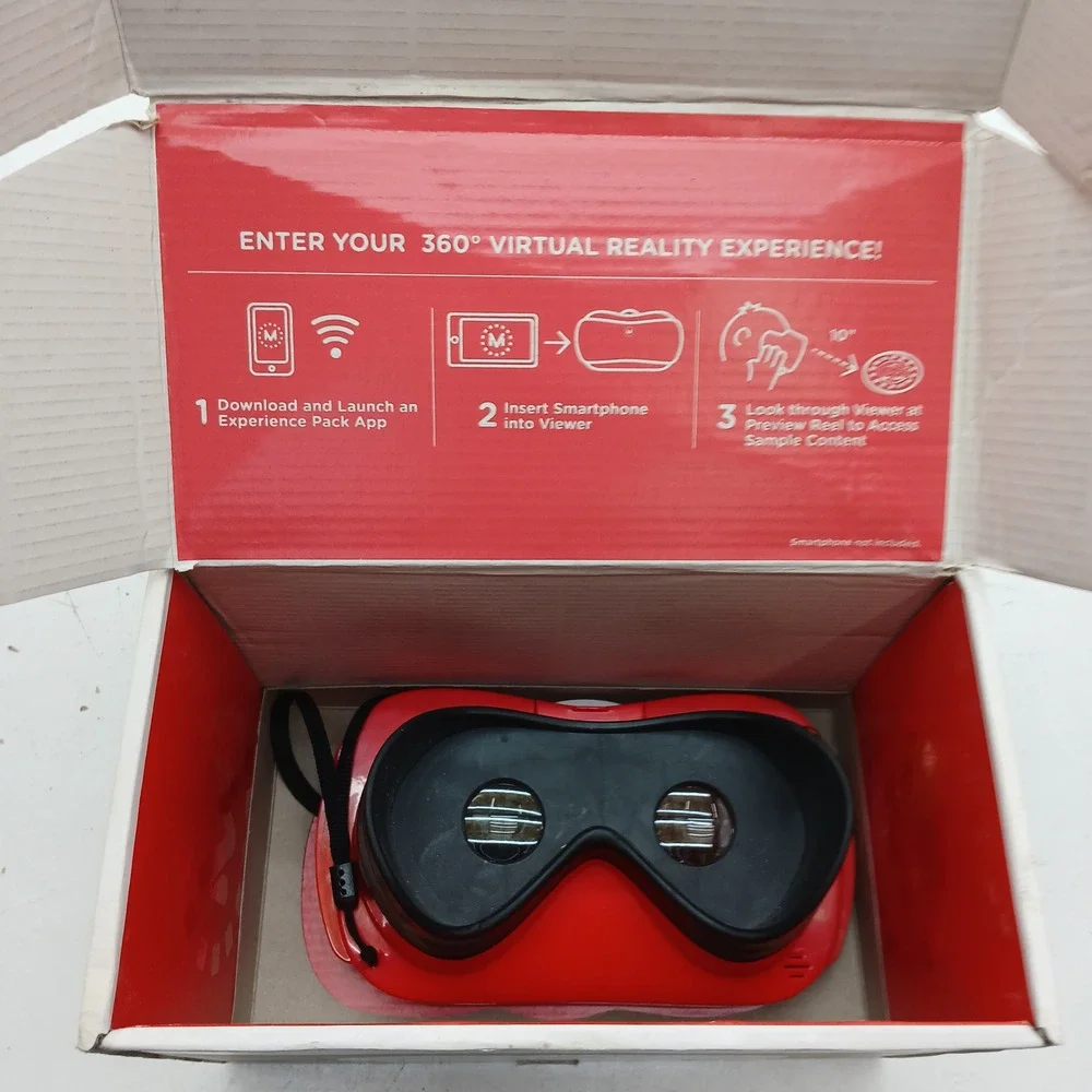 View-Master VR Starter Pack Lot of 3 – Includes Viewer Space & Destinations Set